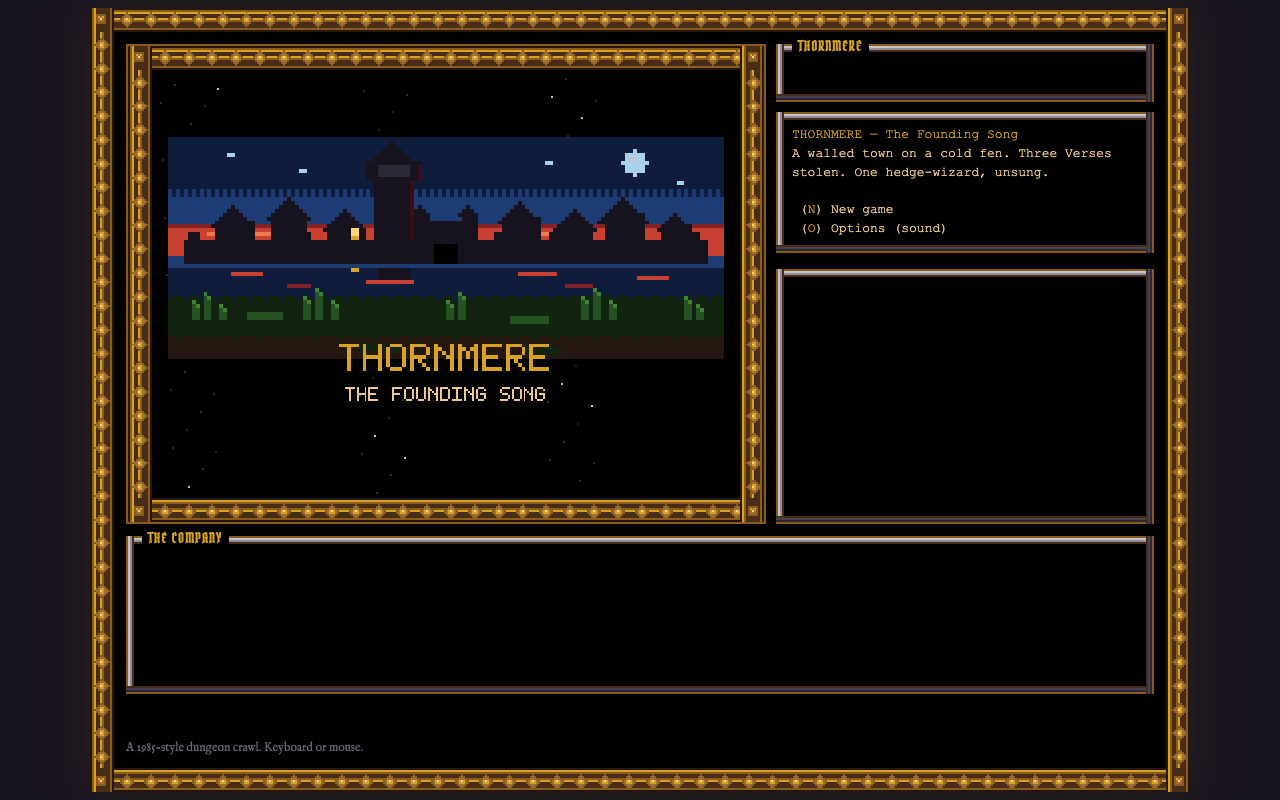 Thornmere: The Founding Song — screenshot