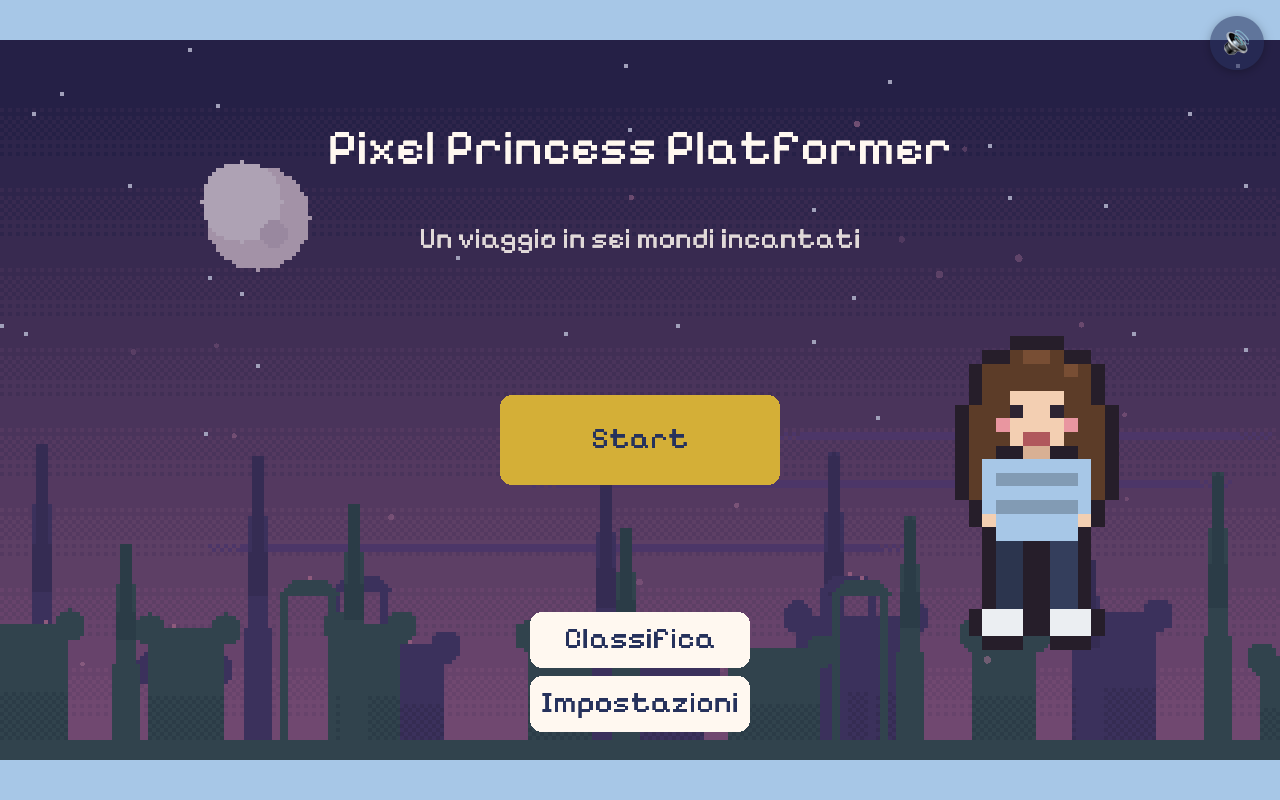 Pixel Princess Platformer — screenshot