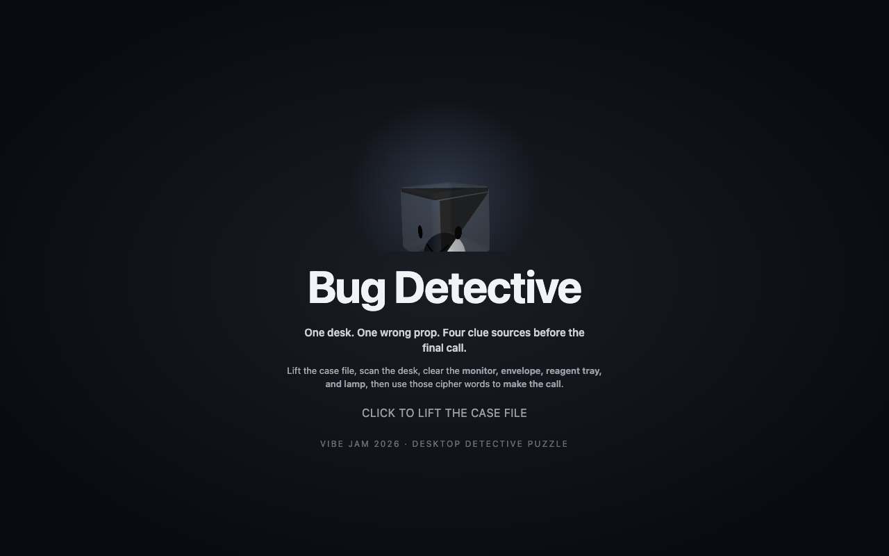 Bug Detective — screenshot