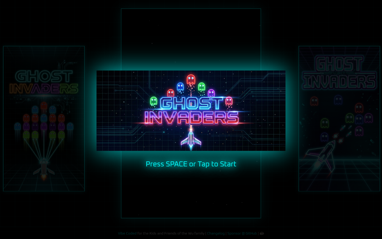 Ghost Invaders — screenshot