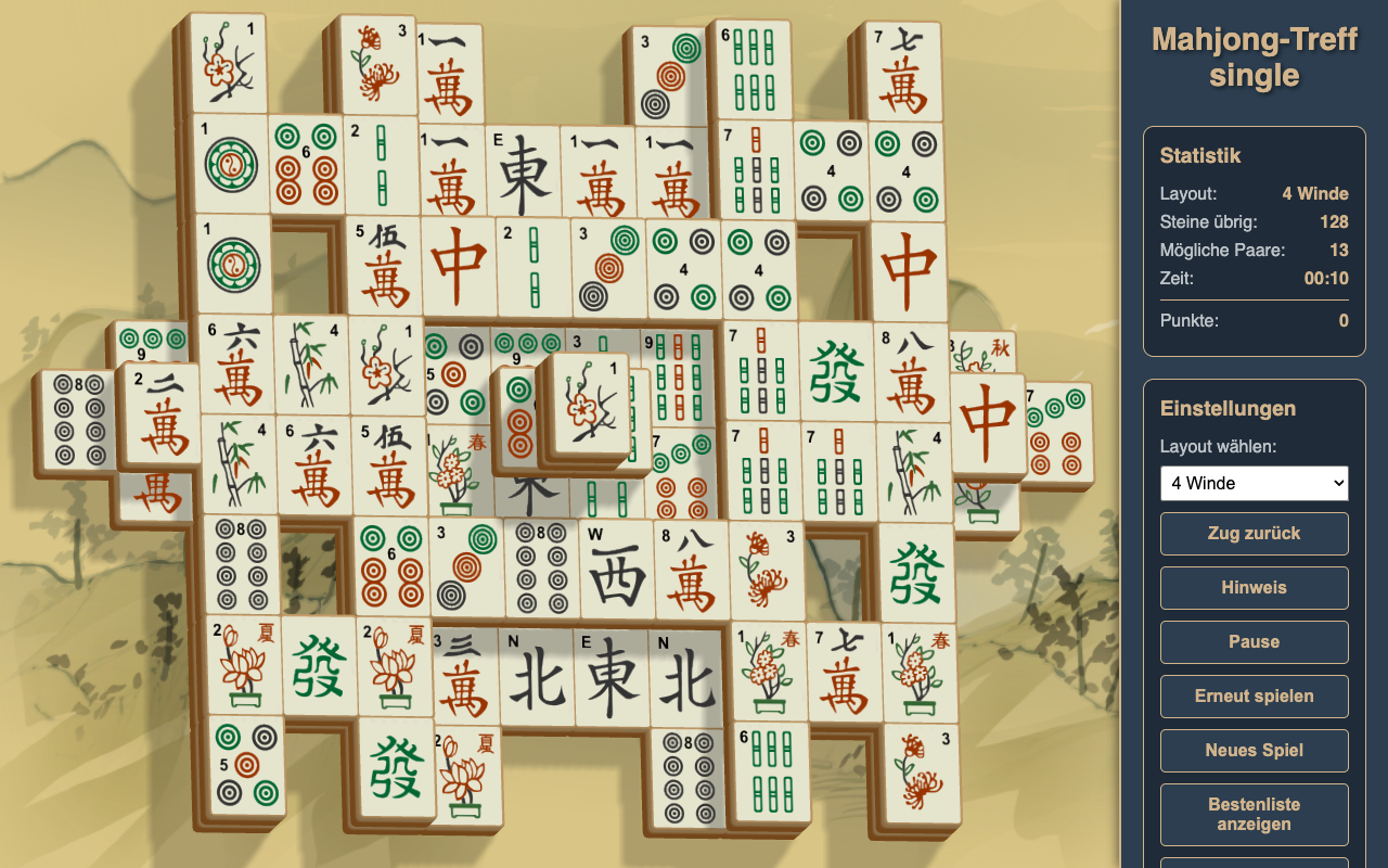 Mahjong-Treff — screenshot