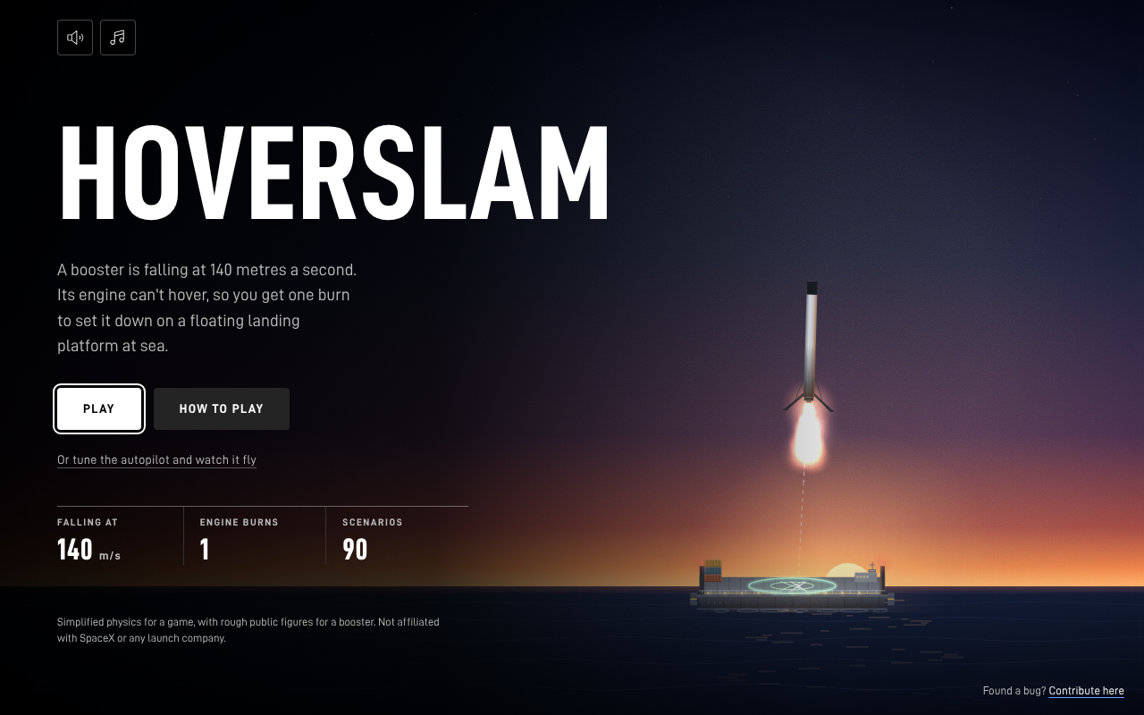 Hoverslam — screenshot