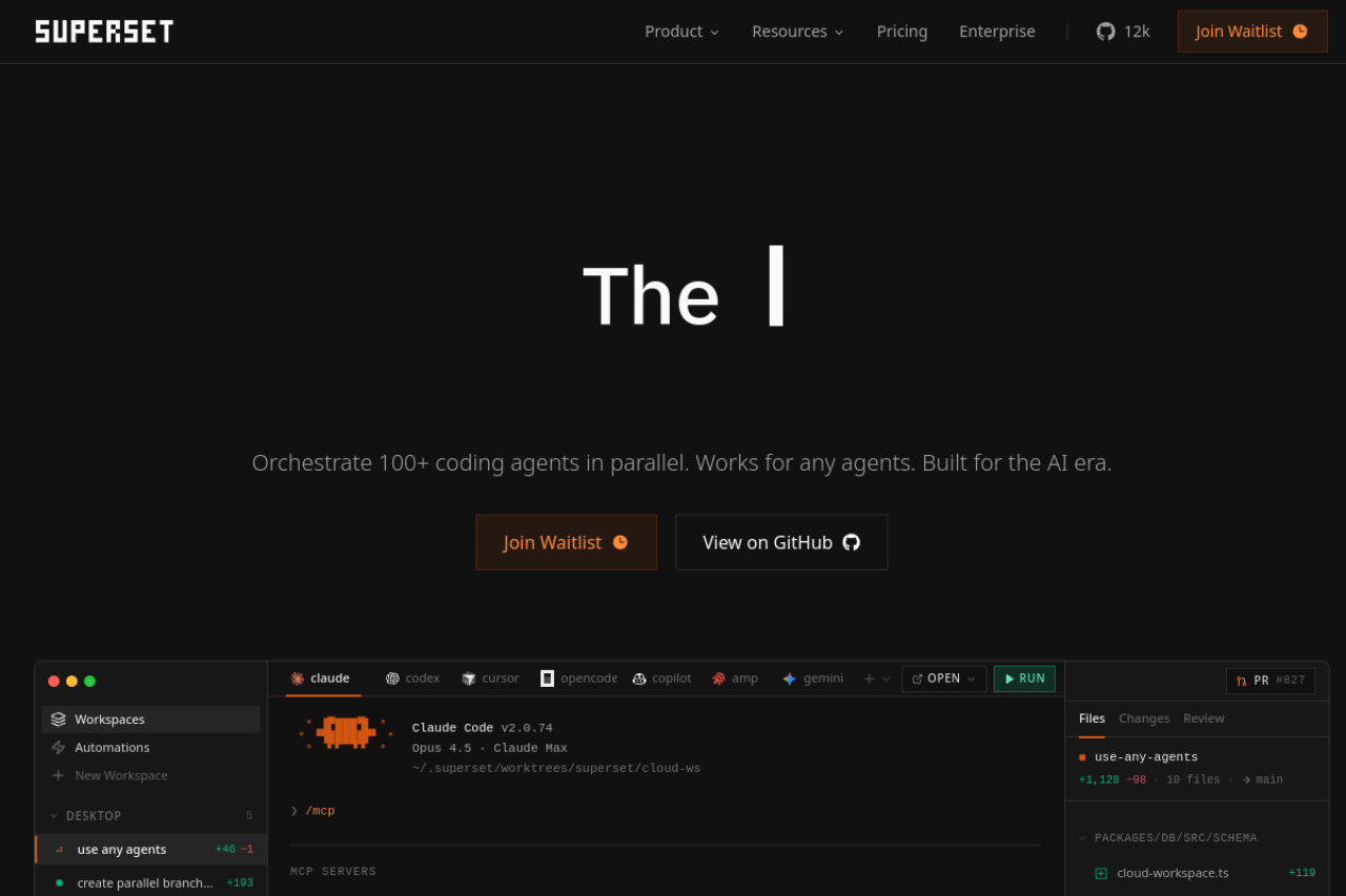 Superset screenshot