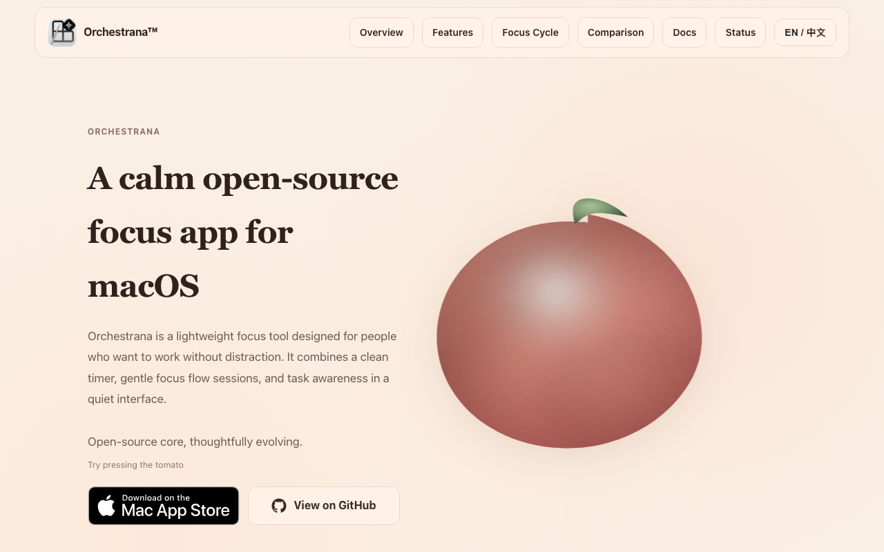 Orchestrana — screenshot