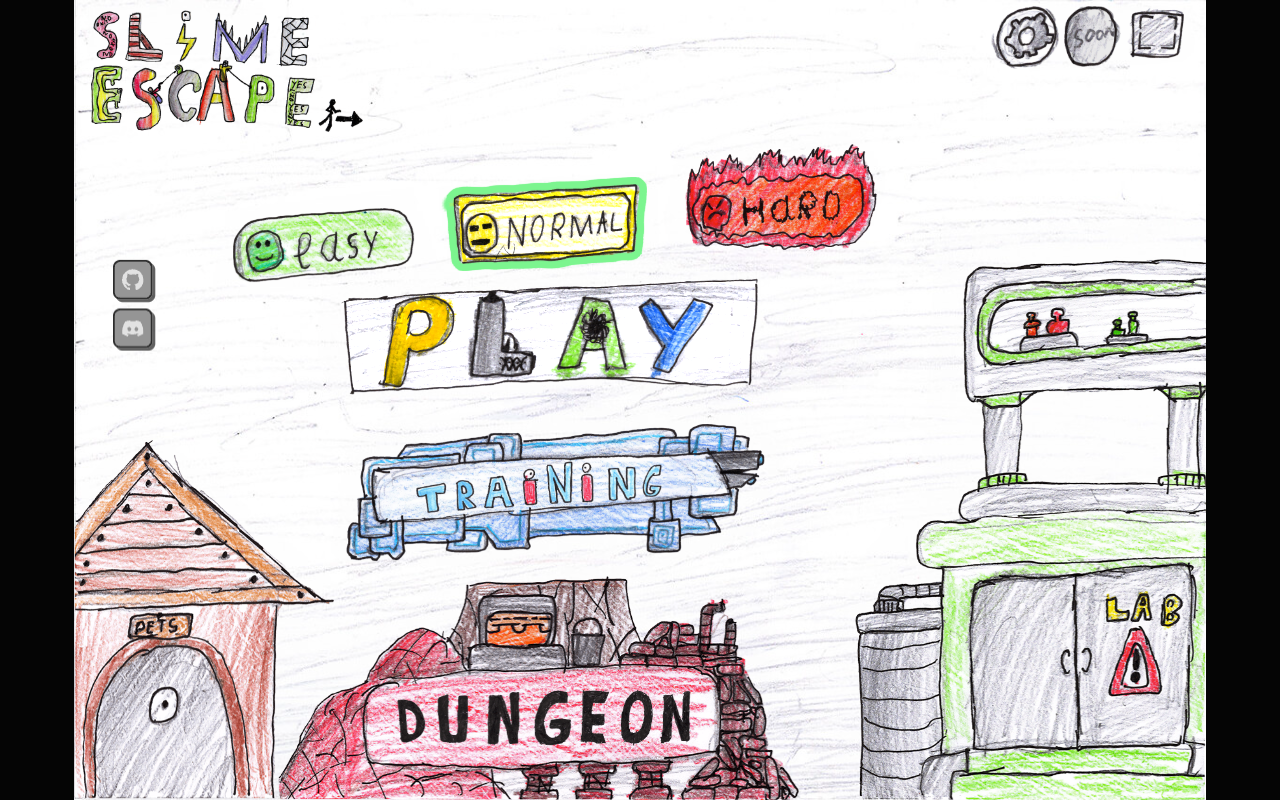 Slime Escape — screenshot