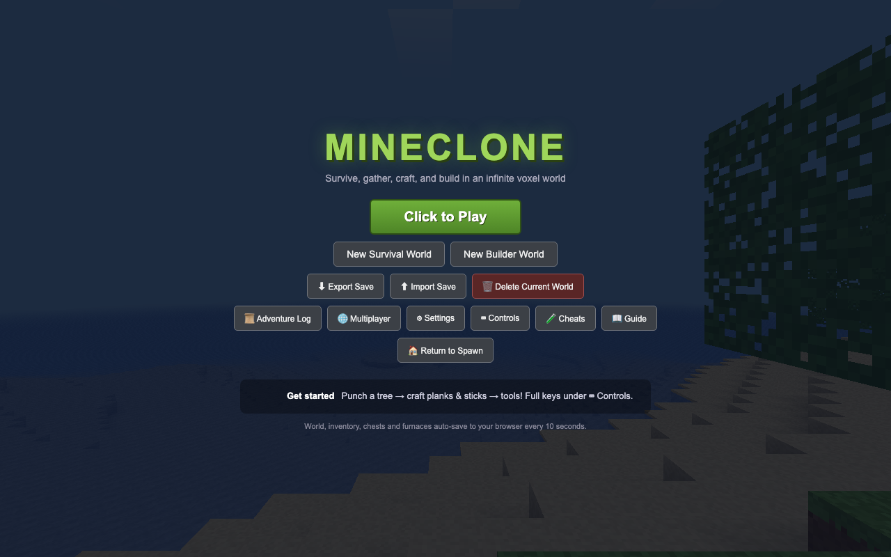 MineClone — screenshot