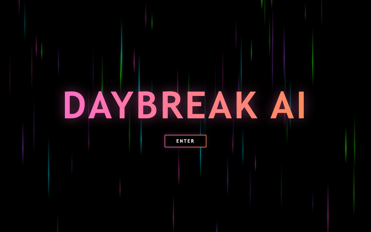 Daybreak AI — screenshot