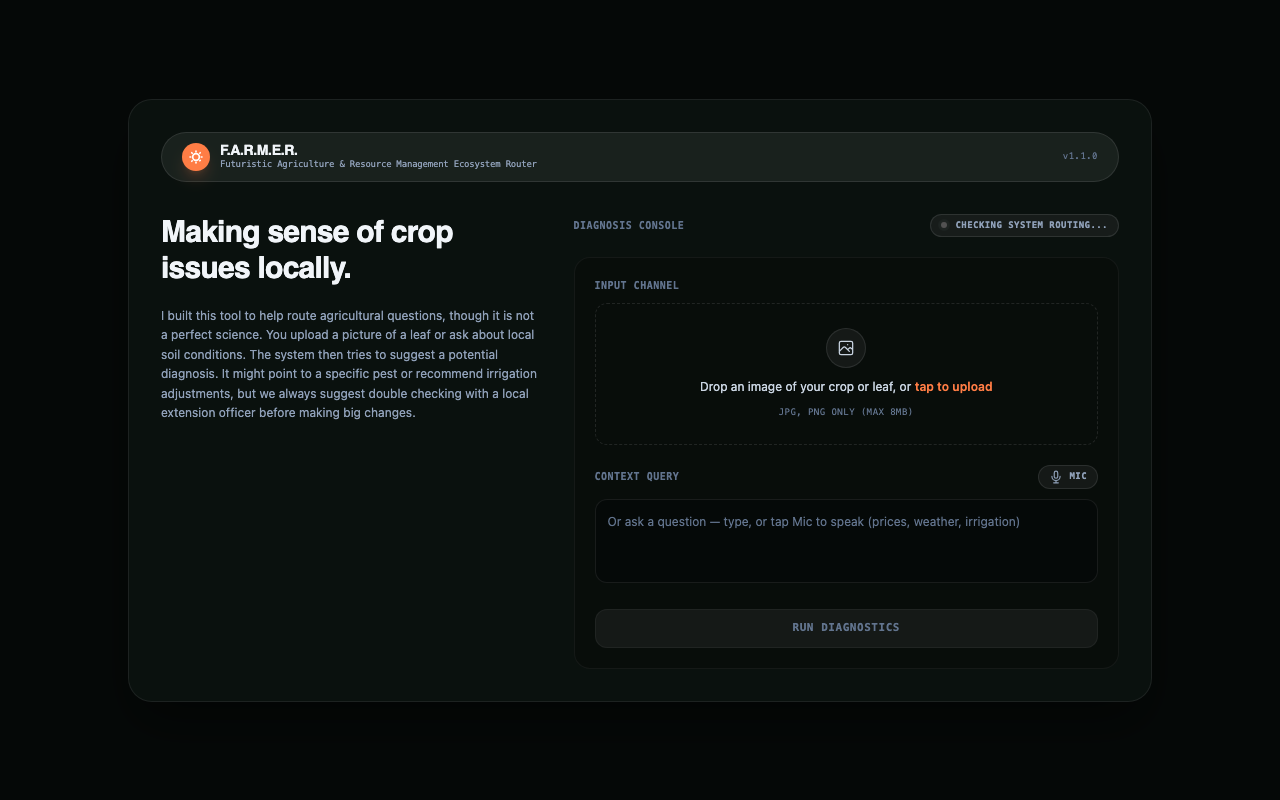 F.A.R.M.E.R. — screenshot